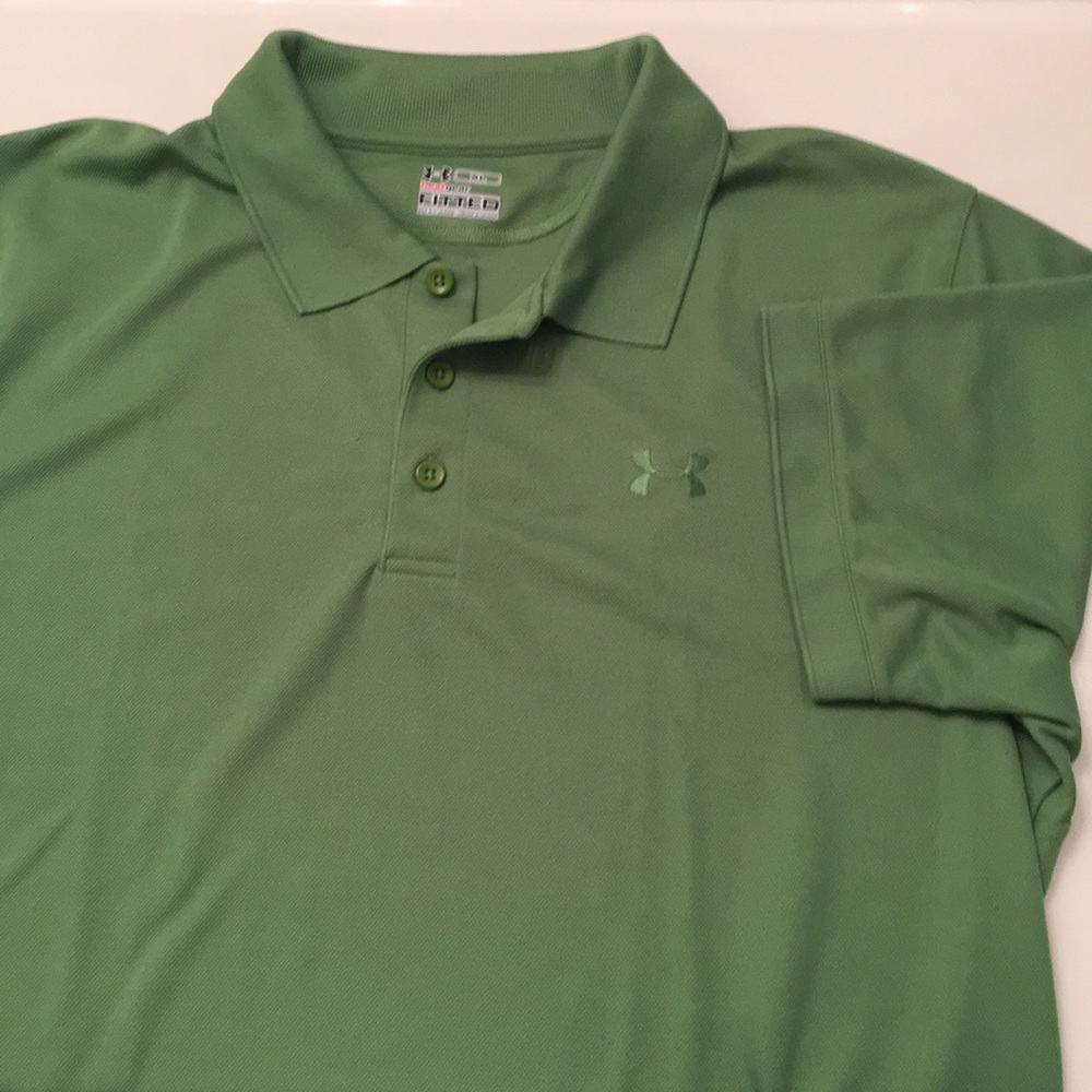 Under Armour Men’s UA Major Pique Polo Shirt - Picture 5 of 6
